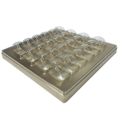 Plastic Box Blister Tray met deksel voor macaron koekjes gebak en ISO9001 gecertificeerd