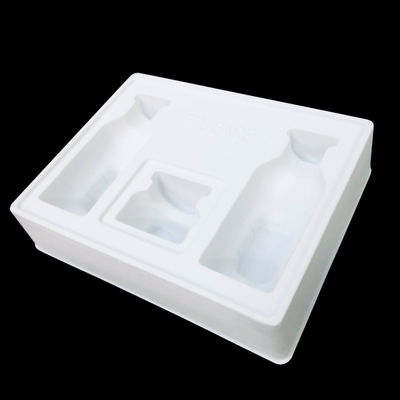 PS Velvet Cosmetic Insert Tray voor 3-delige huidverzorgingskist Industrieel materiaal