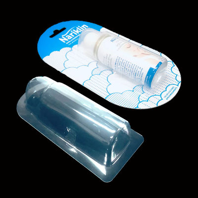 Transparent PET Full Face Seal Heat Seal Blister voor neussproeiers Robuuste OEM-verpakking