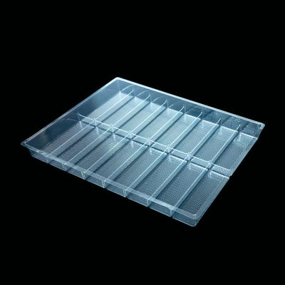 Duidelijke PET-blisterverpakking voor ijstblokkenbak koudvast plastic doos OEM-ijsblok