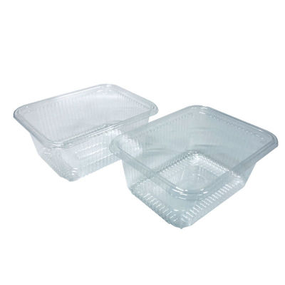 Aanpasbare PET cake box insert tray Blister verpakking voor bakkerijen Fruit groenten