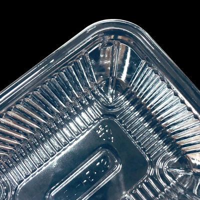Aanpasbare PET cake box insert tray Blister verpakking voor bakkerijen Fruit groenten