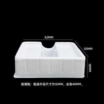Logo's afdrukken embossing flacons bak insert plastic dozen voor farmaceutische flessen