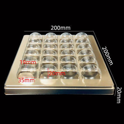 Plastic Box Blister Tray met deksel voor macaron koekjes gebak en ISO9001 gecertificeerd