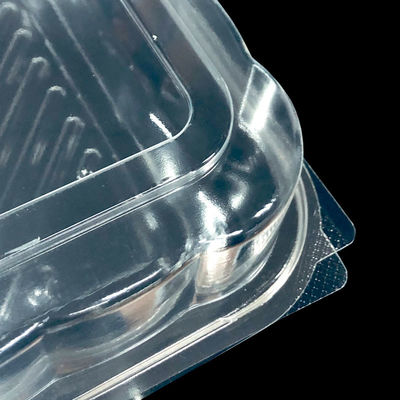 Direct op maat gemaakte PET-blister-clamshellverpakking voor bakkerijvoedsel helder en duurzaam