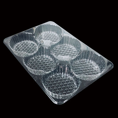 Voedselkwaliteit Helder PET Blister Invoegplaat voor Mochi Gebak Taart Muffins Bakkerij