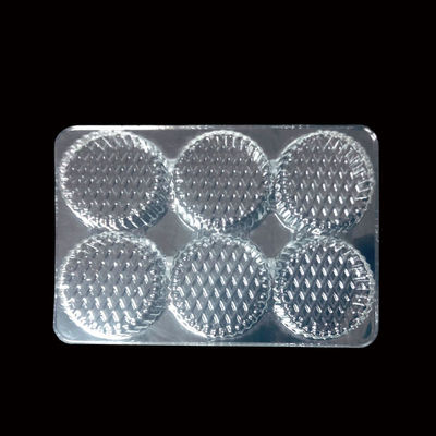 Voedselkwaliteit Helder PET Blister Invoegplaat voor Mochi Gebak Taart Muffins Bakkerij