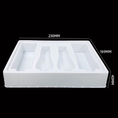 Huidverzorging Kit Invoegbak Wit PS Plastic Verpakking Blister Gemaakte bak voor cosmetica Set