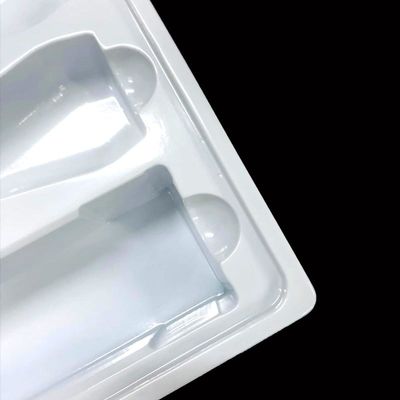 Huidverzorging Kit Invoegbak Wit PS Plastic Verpakking Blister Gemaakte bak voor cosmetica Set