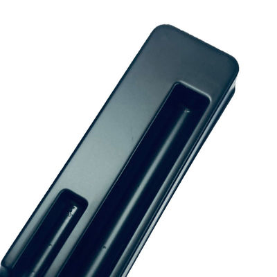 Op maat gemaakte luxe plastic invoegbak Zwart Matt PS Blister verpakking voor wenkbrauwen potloden