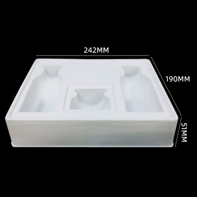 PS Velvet Cosmetic Insert Tray voor 3-delige huidverzorgingskist Industrieel materiaal