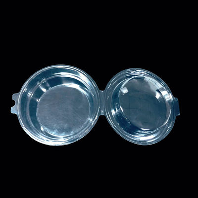 Op maat gemaakte bestelling geaccepteerd Helder PET Gingeed Plastic Bowl Ronde Blister Clamshell Verpakking