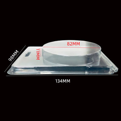 Doorzichtige PET-hangende plastic verpakking Clamshell Blister voor valse nagels ISO9001 goedgekeurd