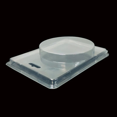 Doorzichtige PET-hangende plastic verpakking Clamshell Blister voor valse nagels ISO9001 goedgekeurd