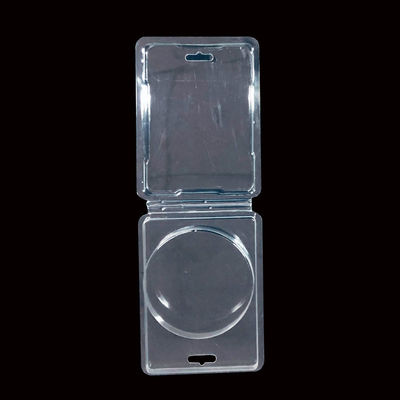 Doorzichtige PET-hangende plastic verpakking Clamshell Blister voor valse nagels ISO9001 goedgekeurd