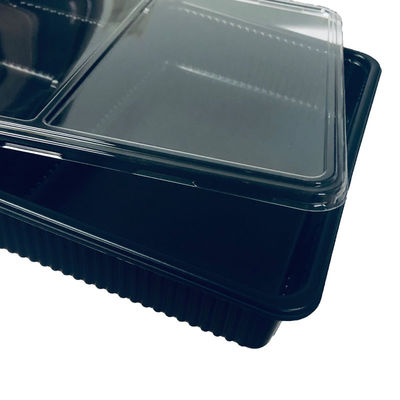 36 jaar ervaring Custom PP Black Tray PET Clear Lid Blister Packaging voor gesneden vlees