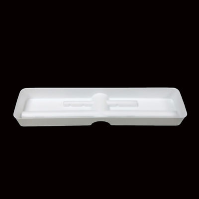 ISO-gecertificeerd intern ontwerp Matte textuur Wit PS Blister Tray voor wenkbrauwen potlood
