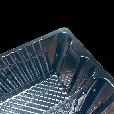 Voedselverpakking Op maat gemaakte transparante PET-blister-invoegbak voor frietjes aardappelchips