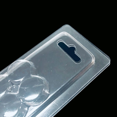 Verpakkingsbeveiliging voor voedselcontact Toestemming Duidelijk PVC-blaasvormig dienblad met deksel
