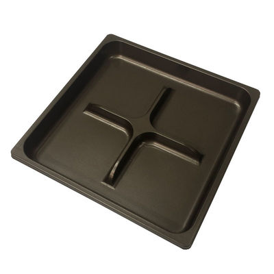 Koudbestendige plastic verpakking voedselkwaliteit Amber Kleur Blister Tray voor Mooncake Donuts