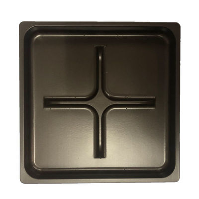 Koudbestendige plastic verpakking voedselkwaliteit Amber Kleur Blister Tray voor Mooncake Donuts