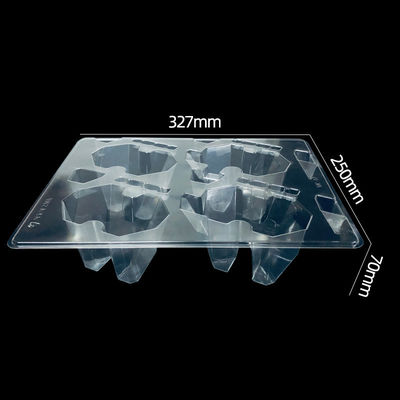 Transparante PET-verpakkingen met plastic verpakkingen voor autocomponenten