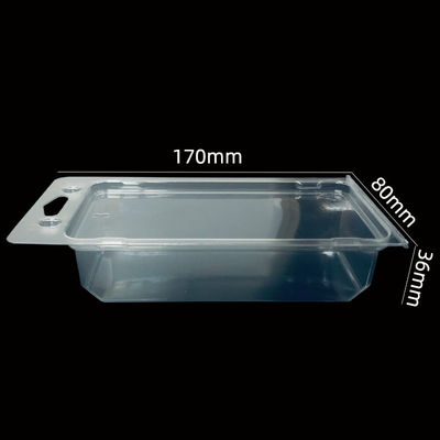 Persoonlijk gemaakte heldere PET-blister Clamshell voor huishoudelijke producten Dikte 0,2-2,0 mm