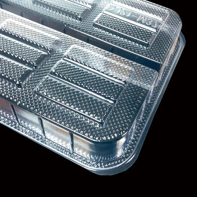 Op maat gemaakte plastic verpakking Duidelijk PVC-blisterbak voor gebak Koekjes Zoetwaren