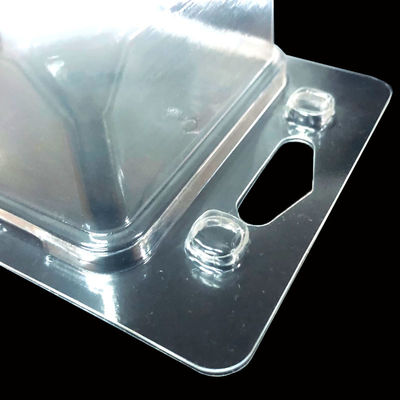 Persoonlijk gemaakte heldere PET-blister Clamshell voor huishoudelijke producten Dikte 0,2-2,0 mm