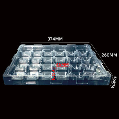 SH-0054 Duidelijke PET-blisterbak voor testkits Diagnostische hulpmiddelen Op maat gemaakte bestelling aanvaard