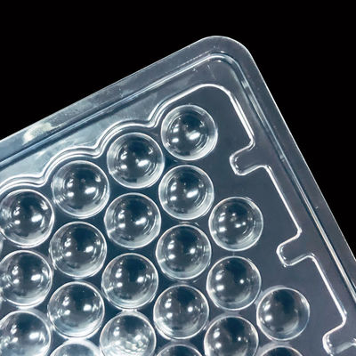 Klasse 100 Doorzichtige PET-blisterbak Gevormde bak voor contactlenzen en optische onderdelen
