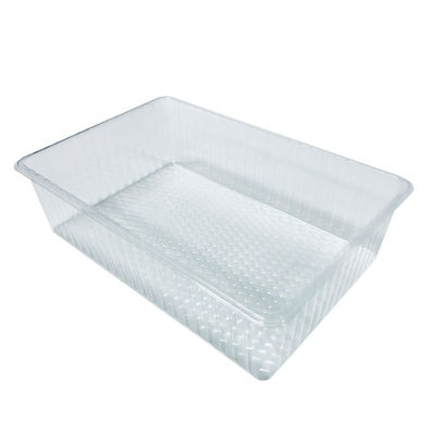 Doorzichtige PET-plastiekdozen Blister Tray voor brood Bakkerij Muffin Cake Salad Op maat