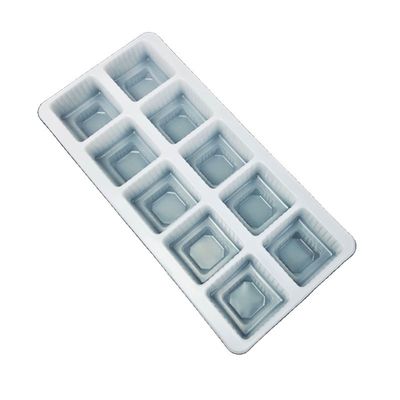 39000 vierkante meter Productieruimte Custom Acht secties PP Blister Tray Voor Mini Cake Cupcake