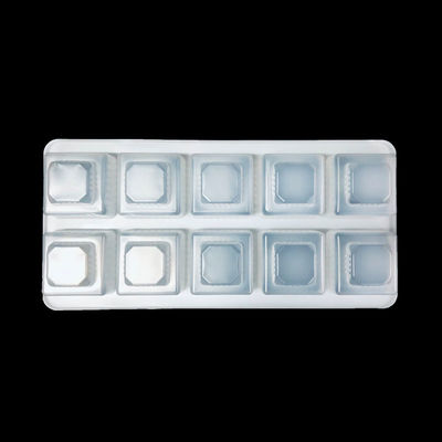 39000 vierkante meter Productieruimte Custom Acht secties PP Blister Tray Voor Mini Cake Cupcake