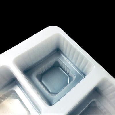 39000 vierkante meter Productieruimte Custom Acht secties PP Blister Tray Voor Mini Cake Cupcake