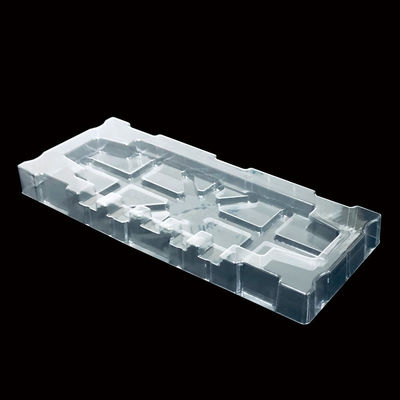 Blisterverpakking Persoonlijke transparante PET-gevormde plastic inzetbak voor elektronische onderdelen