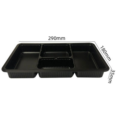 PP Blister Tray Voor Voedsel Aanpasbaar Wegwerpbaar Microwaveafgeven Koudweerstand BPAvrij