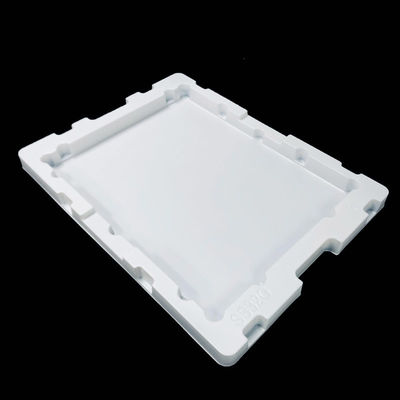 Aanpasbare vorm en grootte -Made White PS Blister Turnover Tray voor elektronische componenten