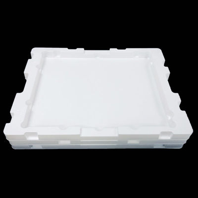 Aanpasbare vorm en grootte -Made White PS Blister Turnover Tray voor elektronische componenten