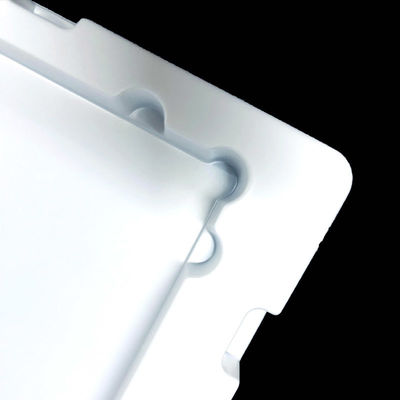 Aanpasbare vorm en grootte -Made White PS Blister Turnover Tray voor elektronische componenten
